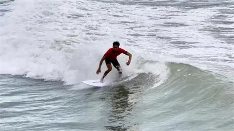 全運會沖浪比賽項目在汕頭開賽 廣東海事部門護(hù)航賽事安全